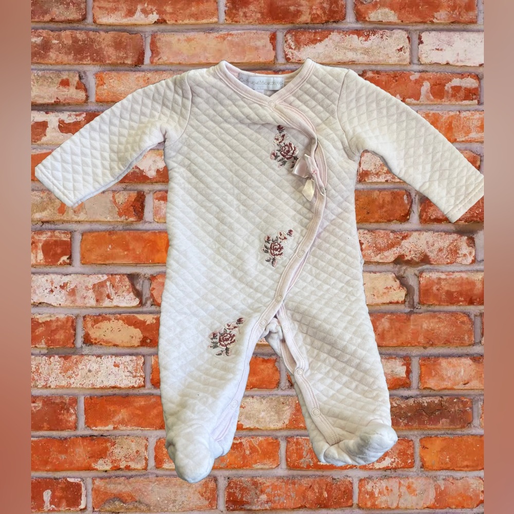 Bundle of 4 Quilted Look Sleep N Plays, 6-9 Months